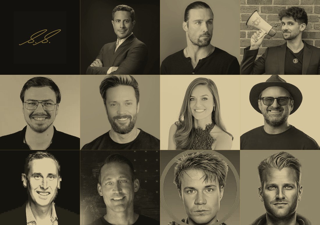Eleven of the sixteen creators on the Satoshi Services roster